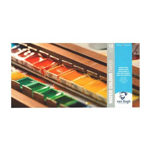 Van Gogh Sulu Boya Defteri Blok 300 gr. 22x64 cm. 12 yaprak