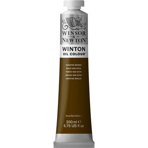 Winton Yağlı Boya 200 ml. 41 Vandyke Brown