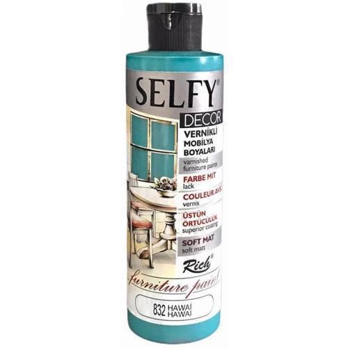 Selfy Decor Vernikli Boya 240 cc 832 HAWAİ