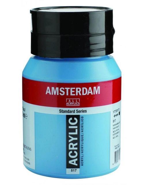 Amsterdam Akrilik Boya 500 ml. 517 King's Blue