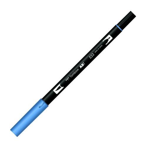 Dual Brush Pen Grafik Çizim Kalemi 533 Peacock Blue