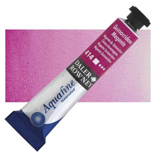 Aquafine Tüp Sulu Boya 8 ml. 414 QUINACRIDONE MAGENTA