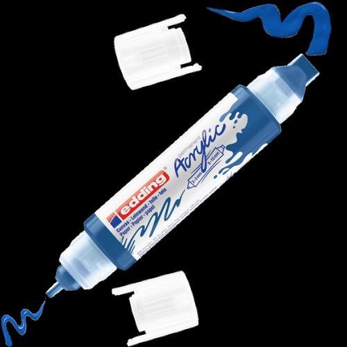 5400 Akrilik Boyama Markörü 3D Double Liner ANZER MAVİ