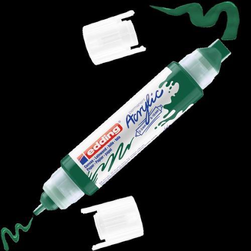 5400 Akrilik Boyama Markörü 3D Double Liner YOSUN YEŞİLİ