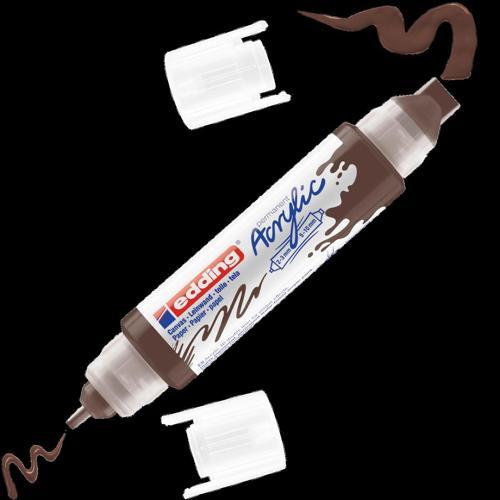 5400 Akrilik Boyama Markörü 3D Double Liner ÇİKOLATA KAHVESİ