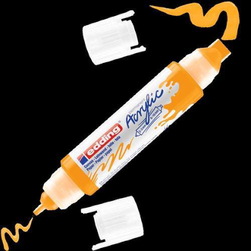 5400 Akrilik Boyama Markörü 3D Double Liner GÜNEŞ SARISI