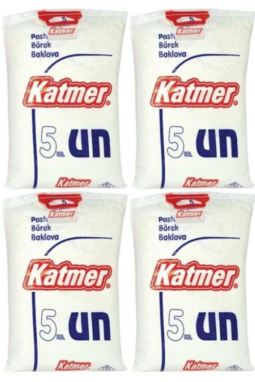 Sert Buğday Unu 5 Kg 4 Adet ( Toplam 20 Kg )