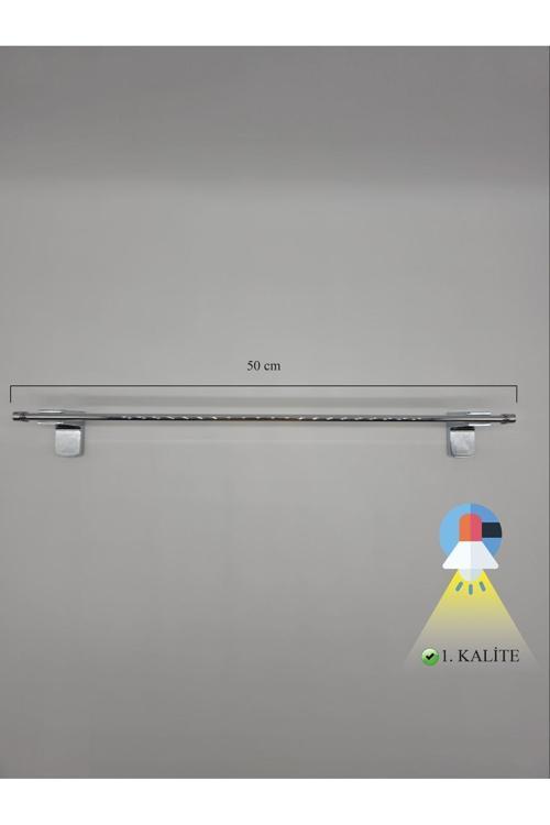 Paslanmaz Uzun Havluluk Parlak Krom 50 Cm
