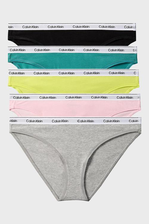 Streç Pamuklu Düşük Bel Logolu 5 Pack Külot 000Qd5208Ewad Külot 000Qd5208E Wad