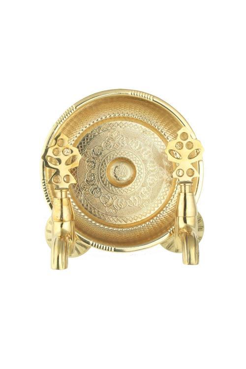 Hamam Taslı Ikili Osmanlı Musluğu Sarı 1/2