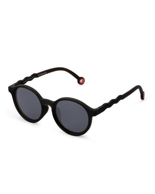 Classic Oval Çocuk Güneş Gözlüğü - Squid Black