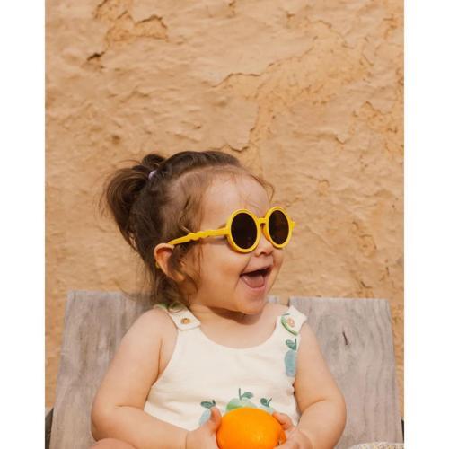 Classic Round Toddler Güneş Gözlüğü - Citrus Yellow