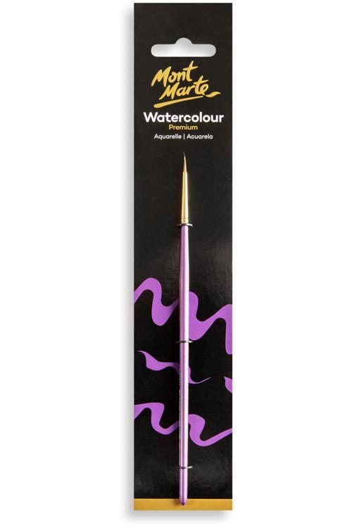 MM Sanatçı Suluboya Fırçası Premium Sable Yuvarlak 0