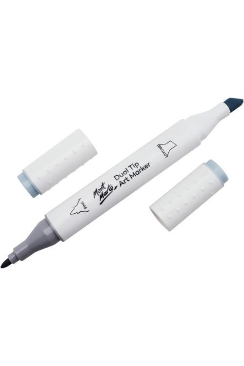 MM Marker Çift Uçlu Sanat Kalemi Premium - Blue Grey BG1
