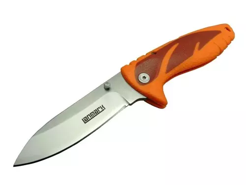 FX 11 Turuncu Kamp Çakı 20 cm - Kauçuk Sap, Manuel Açılma