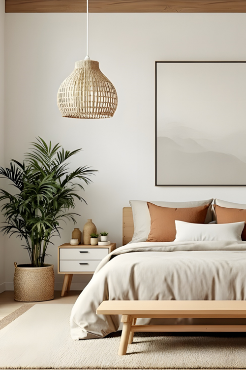 Düz Bej Tek Kişilik Lastikli Çarşaf Düğmeli Nevresim Takım %100 Pamuk 1 Adet Yastık Kılıf