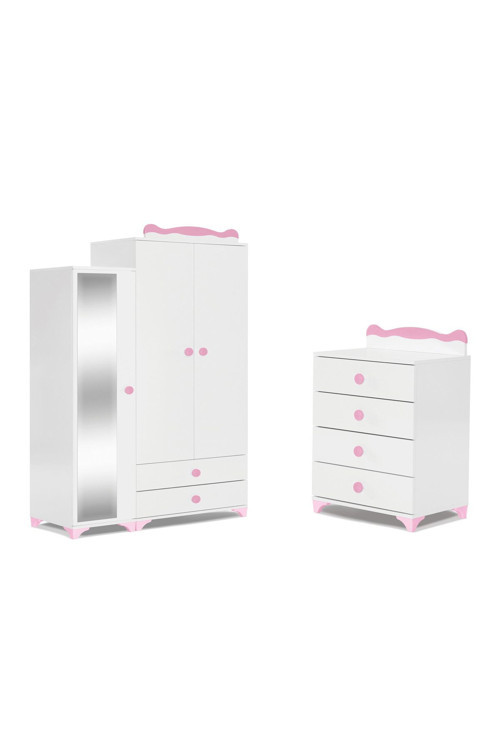 Sahra 950 Pembe Bebek Odası Takımı