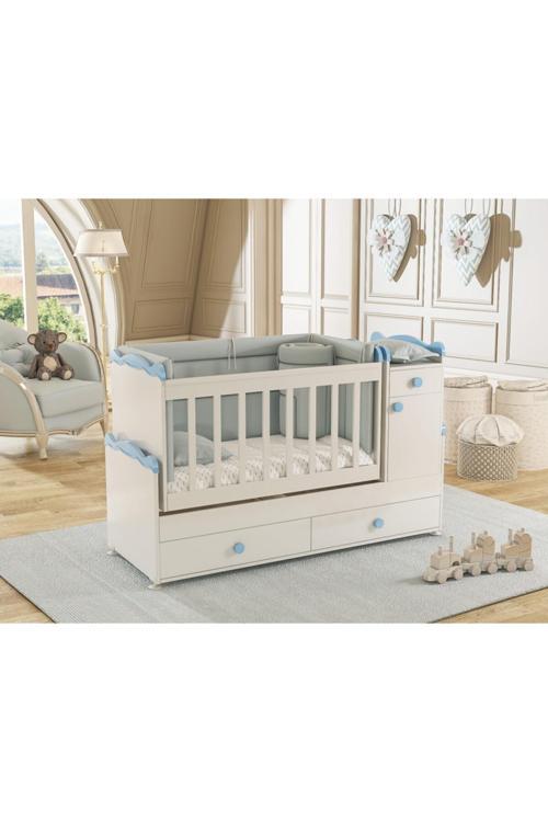 Sahra 890 Büyüyen Beşik 60X165 Mavi