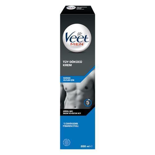 Men Tüy Dökücü Krem Hassas 200 ml 2 Adet