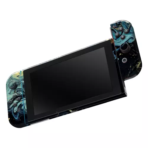 Nintendo Switch Kaplama Mistik Mavi Dalga