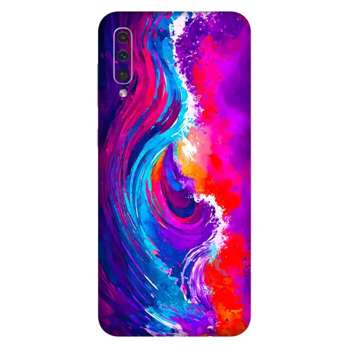 Samsung A70 Kaplama Mor Dalgalar