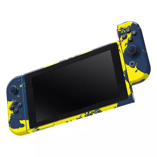 Nintendo Switch Kaplama Sarı Lacivert