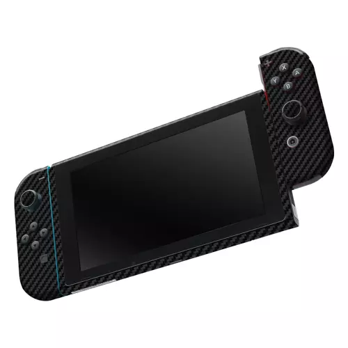Nintendo Switch Kaplama Siyah Karbon Fiber