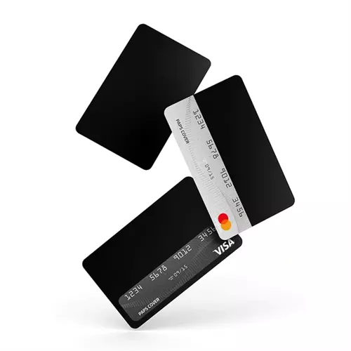 Kredi Kartı Kaplama / Sticker - Mat Siyah