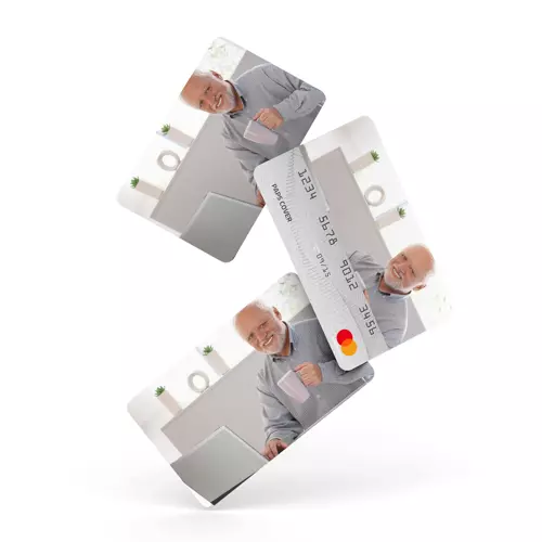 Kredi Kartı Kaplama / Sticker - Acısını Saklayan Harold