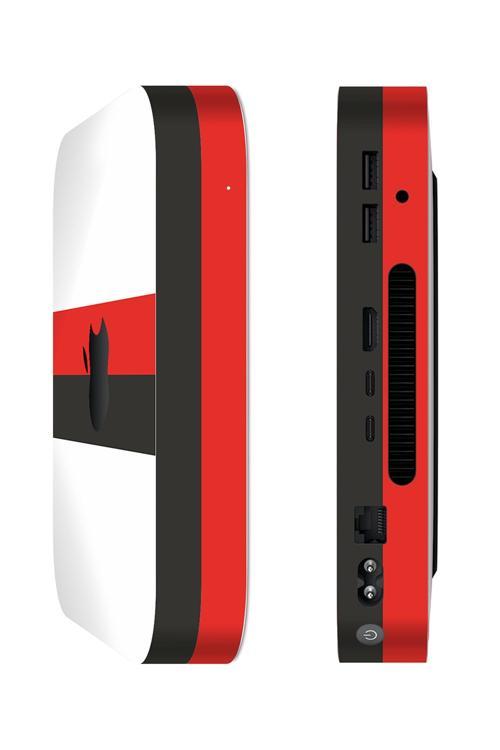 Mac Mini M2 Kaplama Siyah Beyaz Kırmızı