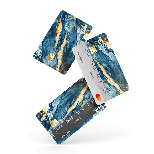 Kredi Kartı Kaplama / Sticker - Mistik Mermer