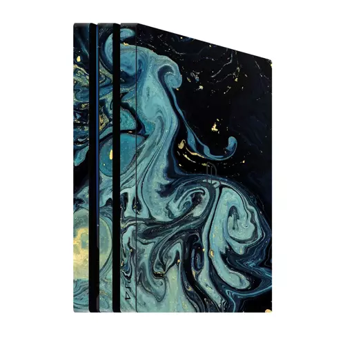 PlayStation 4 Pro Kaplama Mistik Mavi Dalga