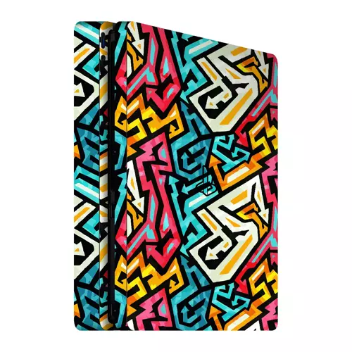 PlayStation 4 Slim Kaplama Grafiti