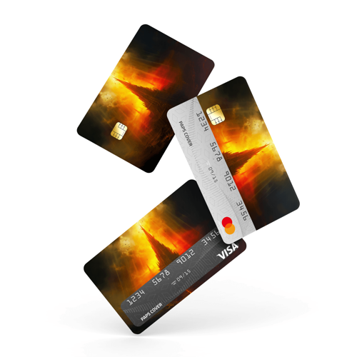 Kredi Kartı Kaplama / Sticker - Mordor