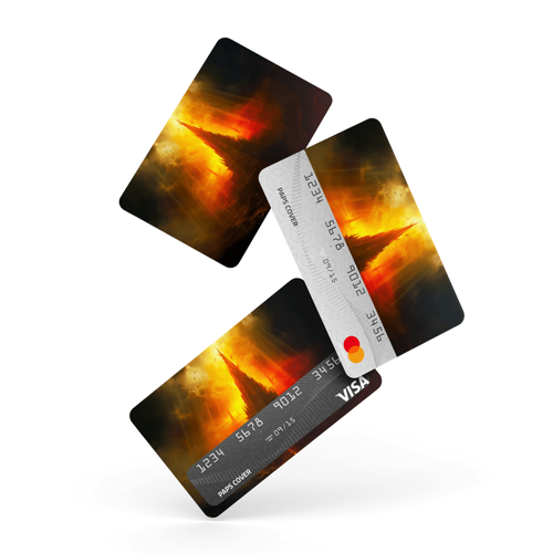 Kredi Kartı Kaplama / Sticker - Mordor