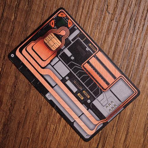 Kredi Kartı Kaplama / Sticker - Transparan