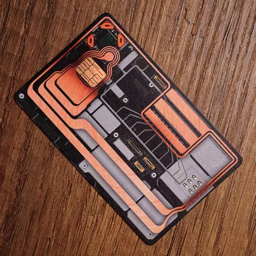 Kredi Kartı Kaplama / Sticker - Transparan