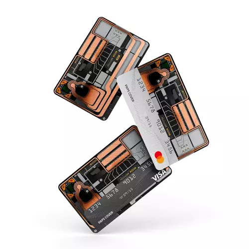 Kredi Kartı Kaplama / Sticker - Transparan