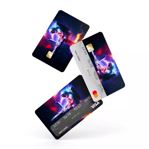 Kredi Kartı Kaplama / Sticker - Nebula Astronot