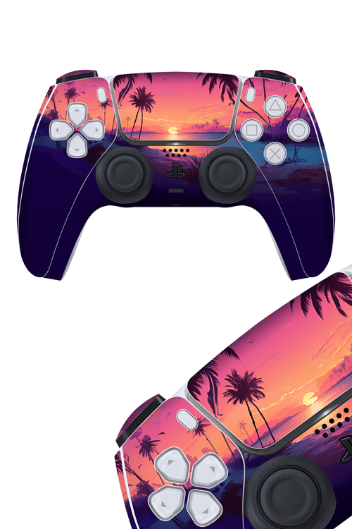 Ps5 DualSense Kaplama Vice Vibe