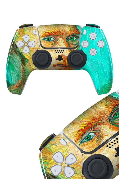 Ps5 DualSense Kaplama Yağlı Gogh