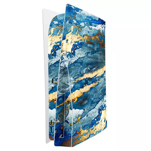 Playstation 5 Kaplama Mistik Mermer