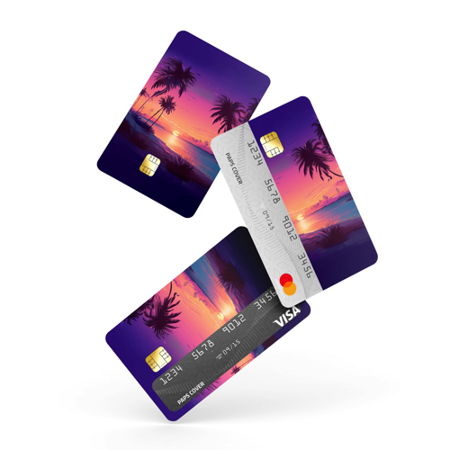 Kredi Kartı Kaplama / Sticker - Vice Vibe