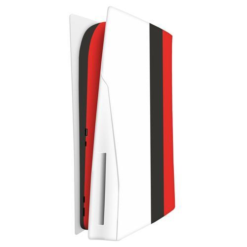 Playstation 5 Kaplama Siyah Beyaz Kırmızı