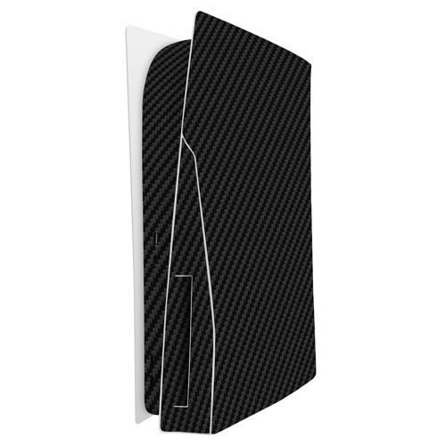 Playstation 5 Kaplama Siyah Karbon Fiber