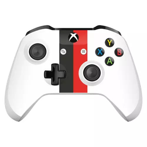 Xbox One X / S Controller Kaplama Siyah Beyaz Kırmızı