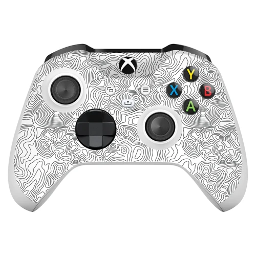 Xbox Series X / S Controller Kaplama Beyaz İzohips