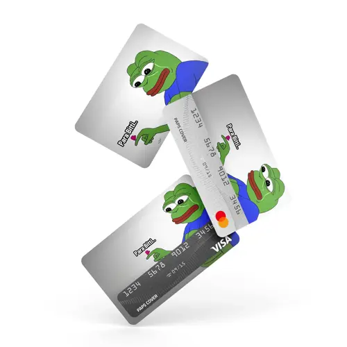 Kredi Kartı Kaplama / Sticker - Para Bitti