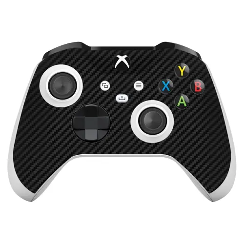 Xbox Series X / S Controller Kaplama Siyah Karbon Fiber