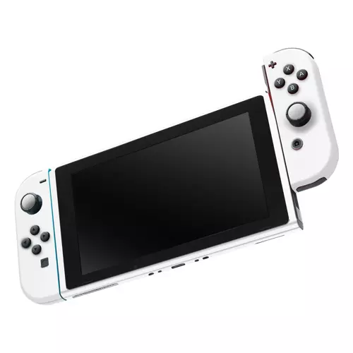 Nintendo Switch Kaplama Dokulu Beyaz